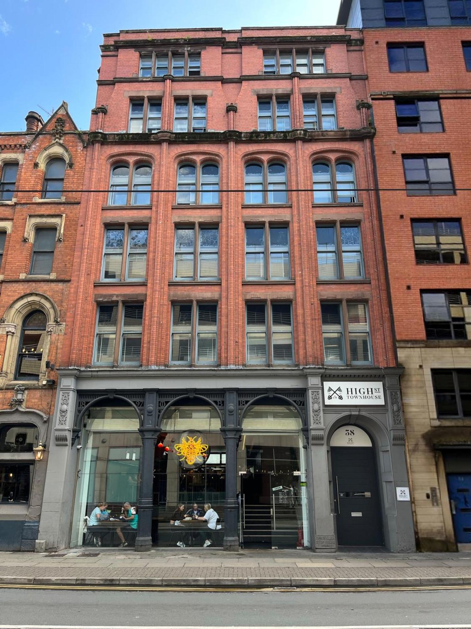 Aparthotel High Street Town House Manchester Exterior foto